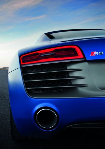 Detail am Audi R8 V10 Plus