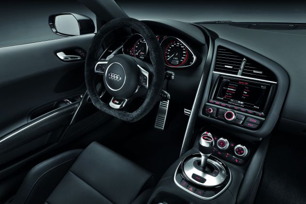 Audi R8 V10 Plus:
Audi R8 V10 plus/Innenraum