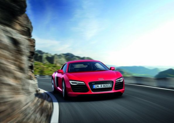 Die Frontpartie des Audi R8