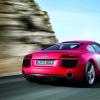 Der Audi R8 in einer Fahraufnahme <br />