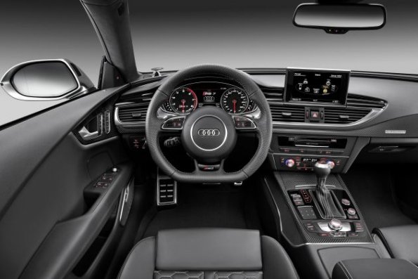 Das Cockpit im Audi RS 7 Sportback