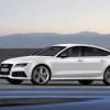 <p>Die Seitenpartie des Audi RS 7</p>