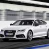 <p>Fahraufnahme mit dem Audi RS 7</p>