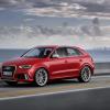 <p>Eine Fahraufnahme mit dem Audi RS Q3 Farbe: Misanorot</p>