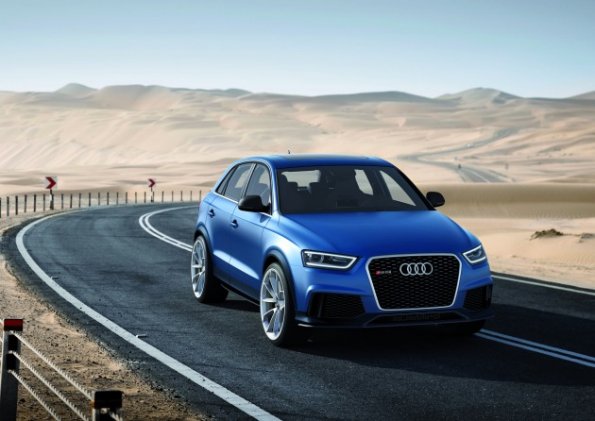 Die Frontpartie des Audi RS3 Q3 Concept