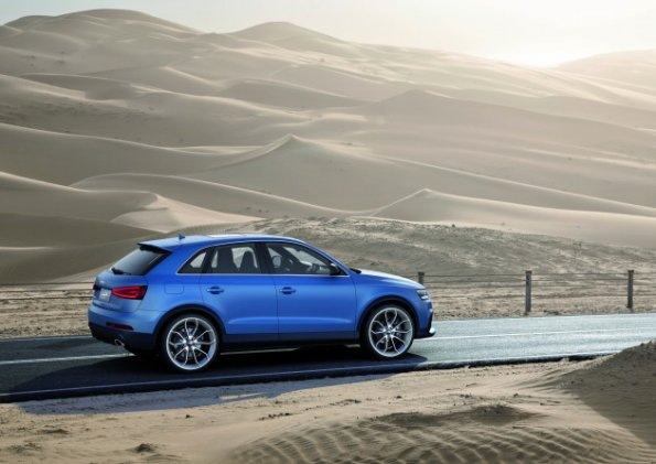 Der Audi RS3 Q3 Concept im Profil