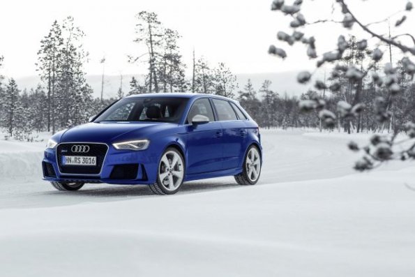 Die Frontpartie am Audi RS3 Sportback 