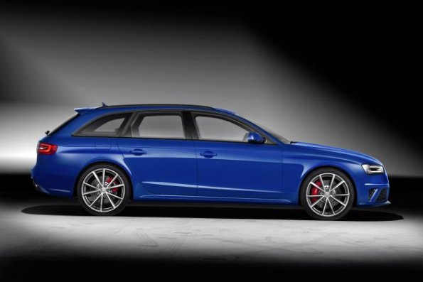 Die Silhouette des Audi RS4 Avant Nogaro