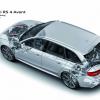 Der Antriebsstrang im Audi RS4 Avant schematisch dargestellt<br />