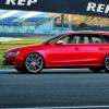 Der Audi RS4 Avant in der Seitenansicht <br />