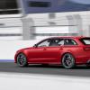 <p>Die Seitenpartie des Audi RS6 Avant Farbe: Misanorot</p>