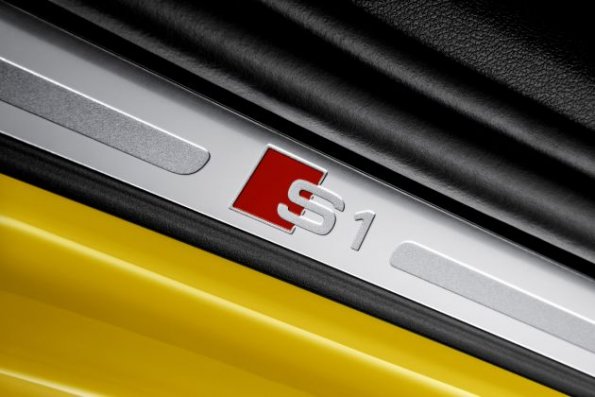 Detailaufnahme am Audi S1 Sportback 