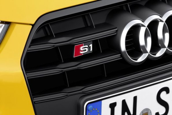 Detailaufnahme am Audi S1 Sportback