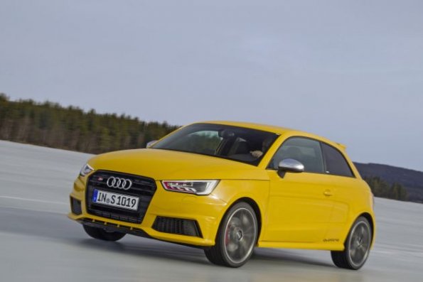 Frontpartie des Audi S1 Sportback