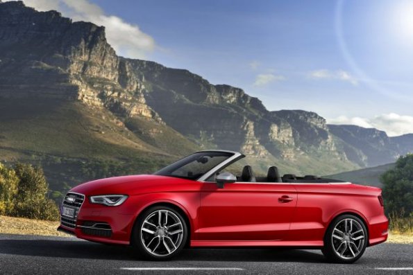 Das Audi S3 Cabriolet im Profil