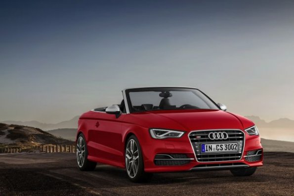 Die Frontpartie des Audi S3 Cabriolet