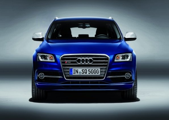 Das Gesicht des Audi SQ5 TDI