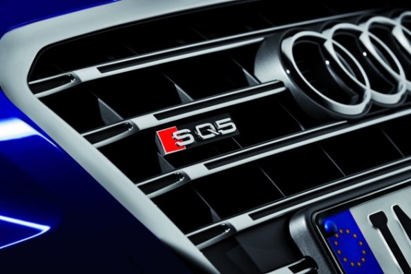 Ein Detail am Audi SQ5 TDI