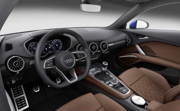 Cockpit und Armaturen im Audi TT Coupé