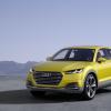 Frontpartie des Audi TT Offroad Concept