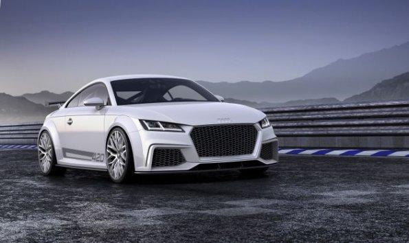 Die Frontpartie des Audi TT Quattro Sport Concept