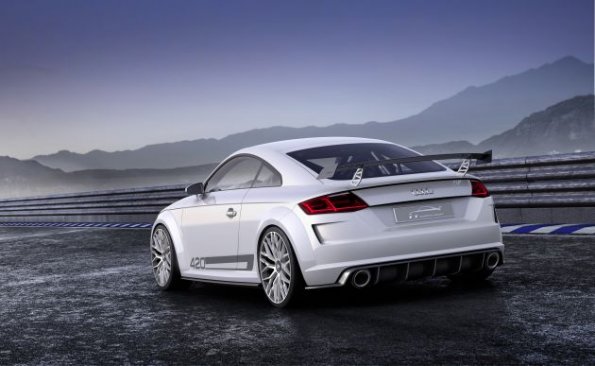 Heckpartie des Audi TT Quattro Sport Concept