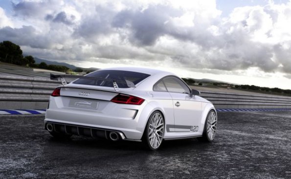 Das Heck des Audi TT Quattro Sport Concept