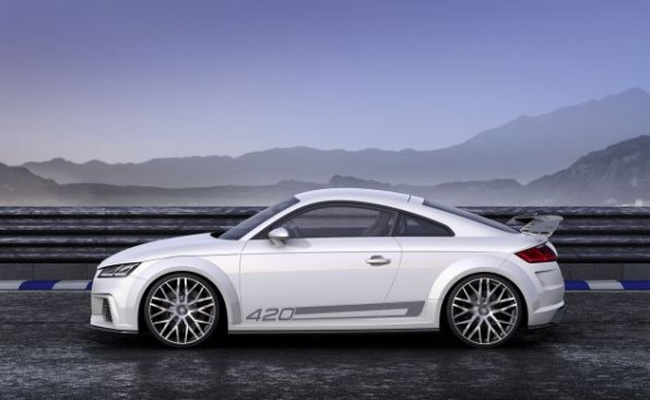 Der Audi TT Quattro Sport Concept im Profil