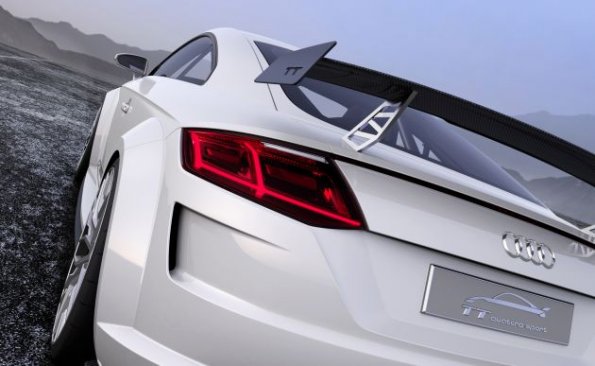 Detailaufnahme am Audi TT Quattro Sport Concept