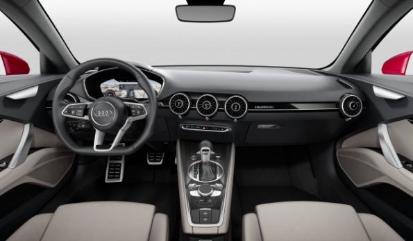 Cockpit und Armaturen im Audi TT Sportback Concept 