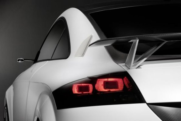 Detail am Audi TT Ultra Quattro Concept Farbe: Kristall-Weiss