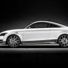 <p>Die Silhouette des Audi TT Ultra Quattro Concept Farbe: Kristall-Weiss</p>