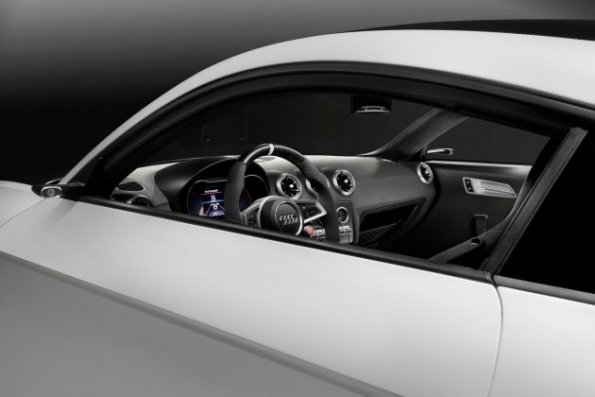 Detailansicht des Audi TT Ultra Quattro Concept Farbe: Kristall-Weiss