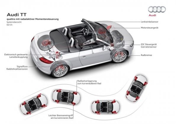 Grafik für den Audi TTS Roadster