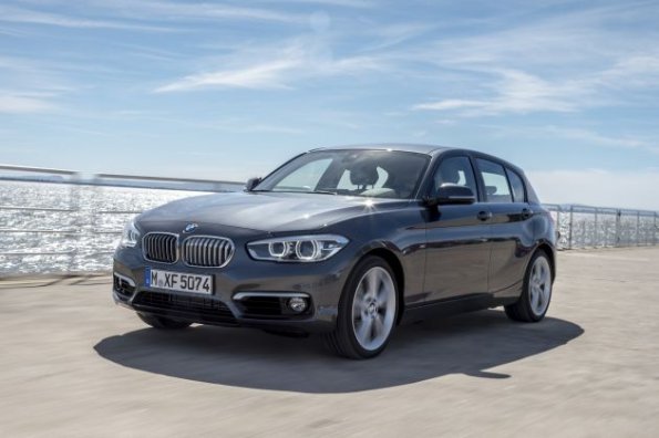 Frontansicht des BMW 1er