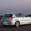 Heck- / Seitenansicht des BMW 1er