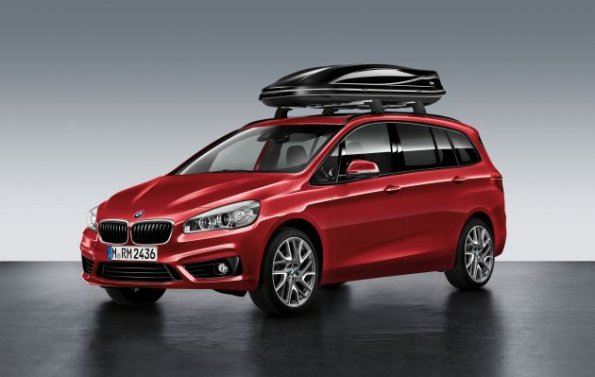 Front- und Seitenansicht des BMW 2er Gran Tourer