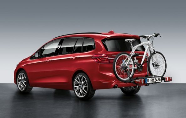 Die Heckpartie des BMW 2er Gran Tourer