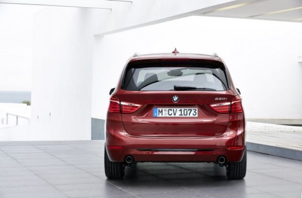 Das Heck des BMW 2er Gran Tourer