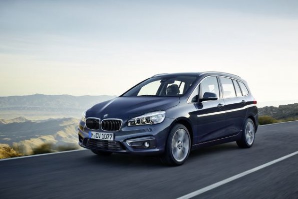 Fahraufnahme mit dem BMW 2er Gran Tourer