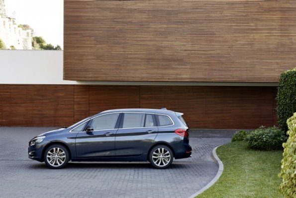 Seitenansicht des BMW 2er Gran Tourer