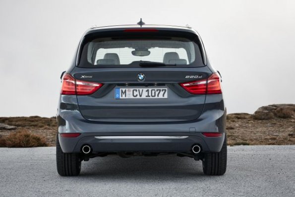 Das Heck des BMW 2er Gran Tourer