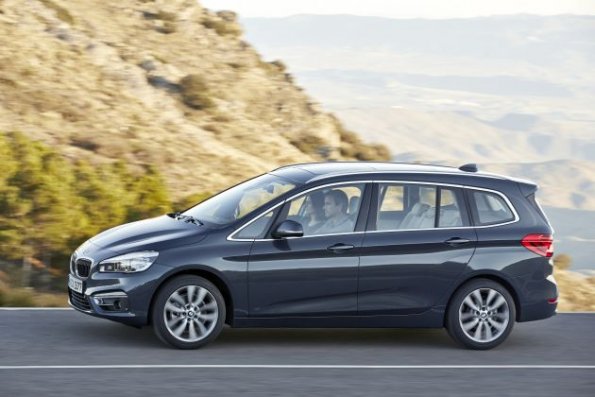 Seitenansicht des BMW 2er Gran Tourer