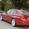 Die Heckpartie des BMW 3er