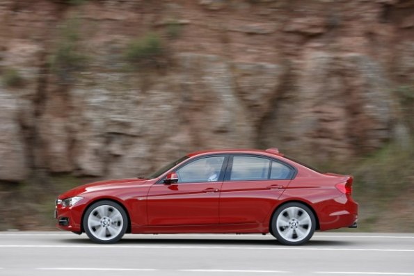 Die Silhouette des BMW 3er