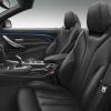 <p>Die vordere Sitzreihe im BMW 4er Cabriolet</p>