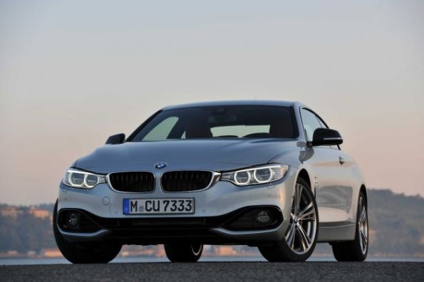 Frontansicht des BMW 4er Coupé