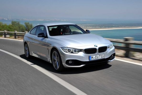 Die Frontpartie des BMW 4er Coupé