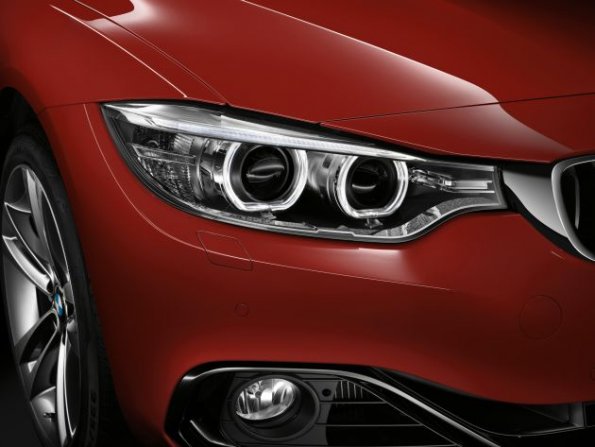 Detailaufnahme am BMW 4er Coupé