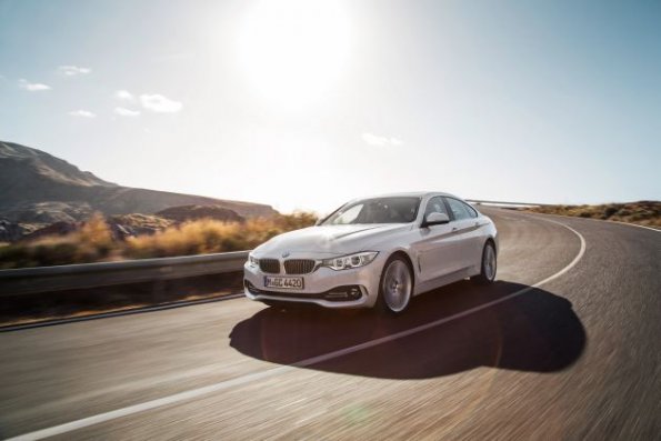 Frontpartie des BMW 4er Grand Coupé